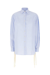 Embroidered poplin shirt -  | Wise
