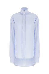 Embroidered poplin shirt -  | Wise