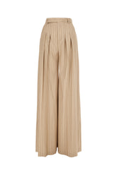 Pantalone in misto poliestere stretch ricamato -  | Wise