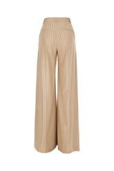 Pantalone in misto poliestere stretch ricamato -  | Wise