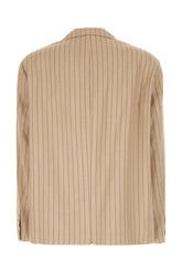 Embroidered stretch polyester blend blazer -  | Wise