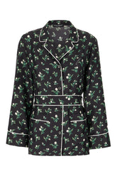 Printed silk blouse -  | Wise