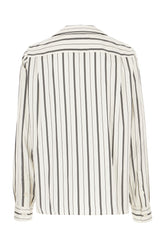 Printed cotton blend shirt -  | Wise