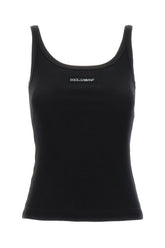 Canotta in cotone nero -  | Wise