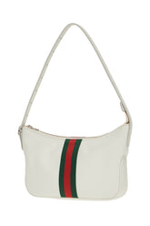 White leather small Lunetta shoulder bag -  | Wise