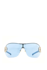 Occhiali da sole in acetato blu -  | Wise