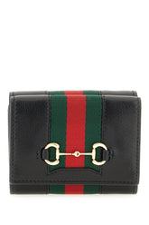 Portafoglio in pelle nera -  | Wise