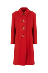 Red wool coat -  | Wise
