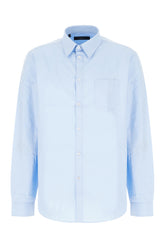 Light blue poplin shirt -  | Wise