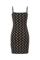 Mini abito in nylon stretch stampato -  | Wise