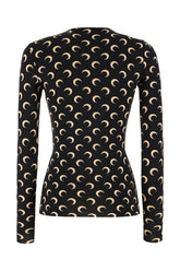 Printed stretch nylon top -  | Wise