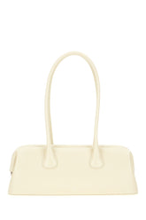 Ivory leather shoulder bag -  | Wise