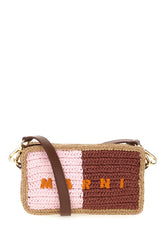 Multicolor raffia crossbody bag -  | Wise