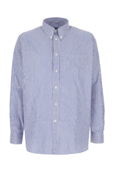 Printed cotton blend bermuda shorts -  | Wise