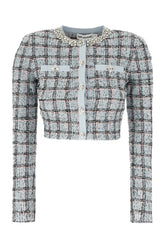 Multicolor cotton blend cardigan -  | Wise