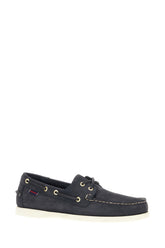 Mocassini in nabuk blu navy -  | Wise