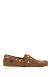 Brown nabuk loafers -  | Wise
