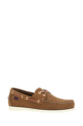 Brown nabuk loafers -  | Wise