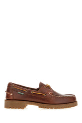 Brown leather Ranger loafers -  | Wise