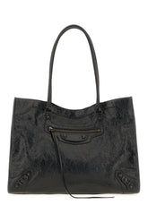 Black leather medium Le City shoulder bag -  | Wise