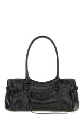 Black leather Le City East-West shoulder bag -  | Wise