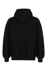 Black cotton sweatshirt -  | Wise