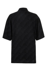Black viscose shirt -  | Wise