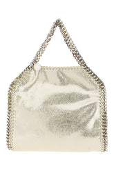 Pastel green synthetic leather mini Falabella handbag -  | Wise