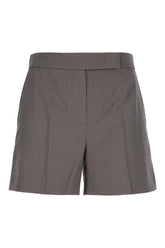 Grey wool shorts -  | Wise