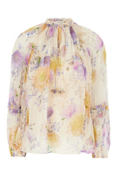 Blusa Rebellion in viscosa stampata -  | Wise