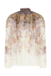 Blusa Luna in viscosa stampata -  | Wise