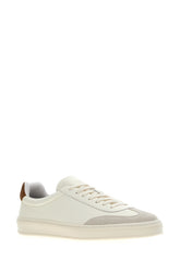Chalk leather sneakers -  | Wise