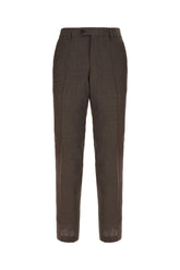 Embroidered wool blend pants -  | Wise