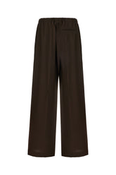 Chocolate wool pants -  | Wise