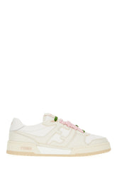 Two-tone leather Match sneakers -  | Wise