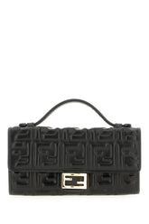 Black leather Baguette wallet -  | Wise