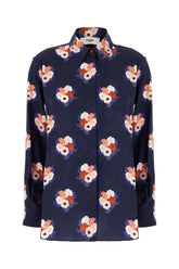 Printed silk blouse -  | Wise