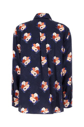 Printed silk blouse -  | Wise