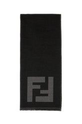 Black wool scarf -  | Wise