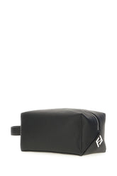 Beauty-case Lui in pelle nera -  | Wise