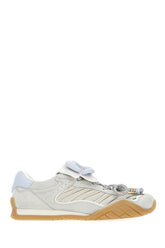 Powder blue suede Wave Pulse sneakers -  | Wise