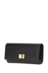 Black leather Continental wallet -  | Wise