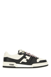 Two-tone leather Match sneakers -  | Wise