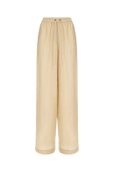 Pantalone in lyocell beige -  | Wise
