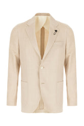 Giacca in misto lana sabbia -  | Wise