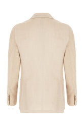 Giacca in misto lana sabbia -  | Wise