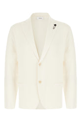 Ivory cotton blazer -  | Wise