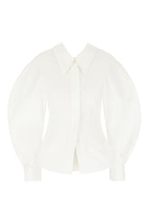 Camicia in popeline bianco -  | Wise