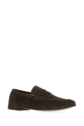 Chocolate suede loafers -  | Wise