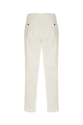Ivory stretch cotton pants -  | Wise